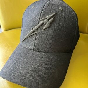 EUC Zephyr Metallica Embroidered Fitted Hat